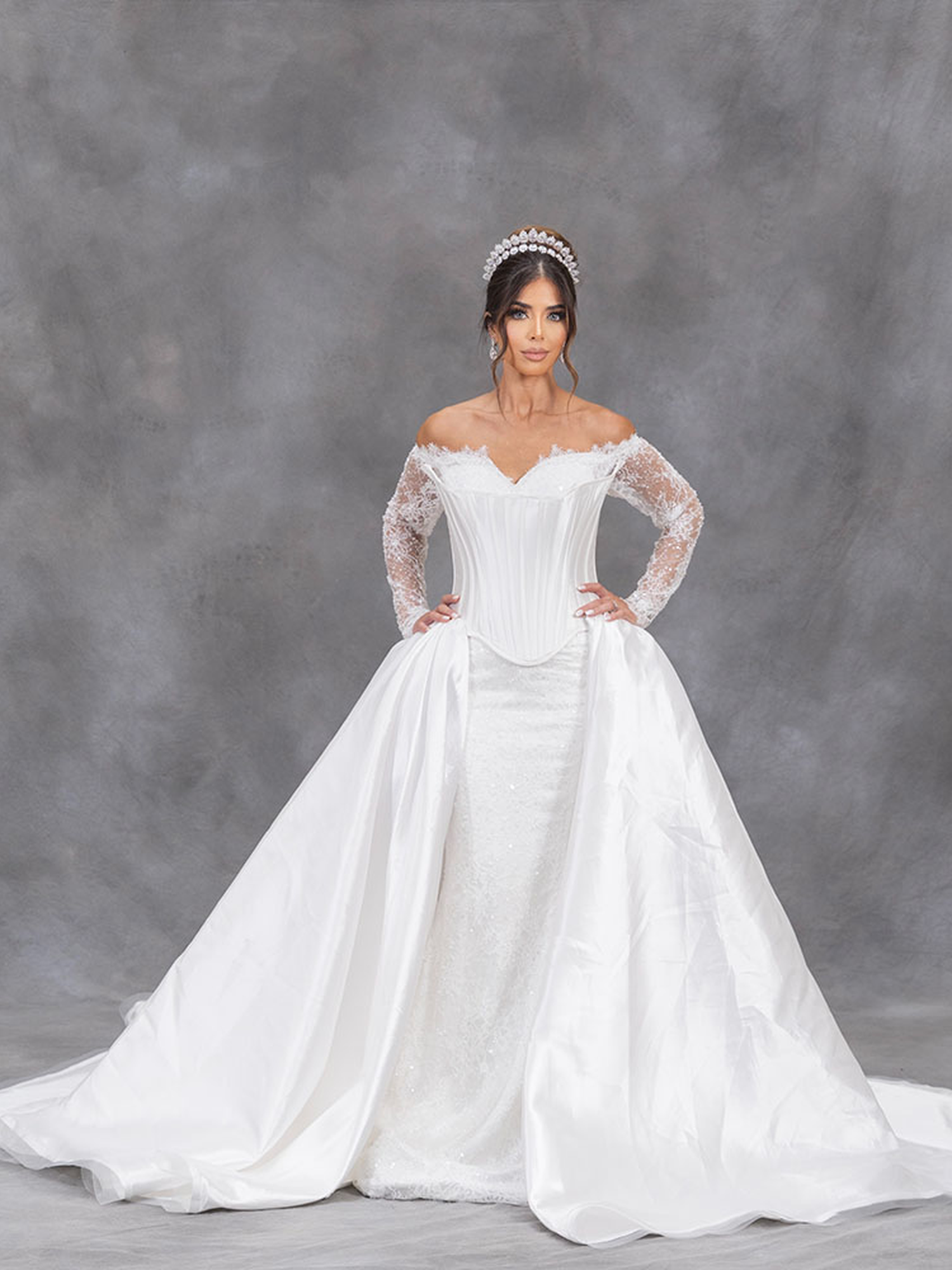 The Valentina Imperial Two-Piece Gown